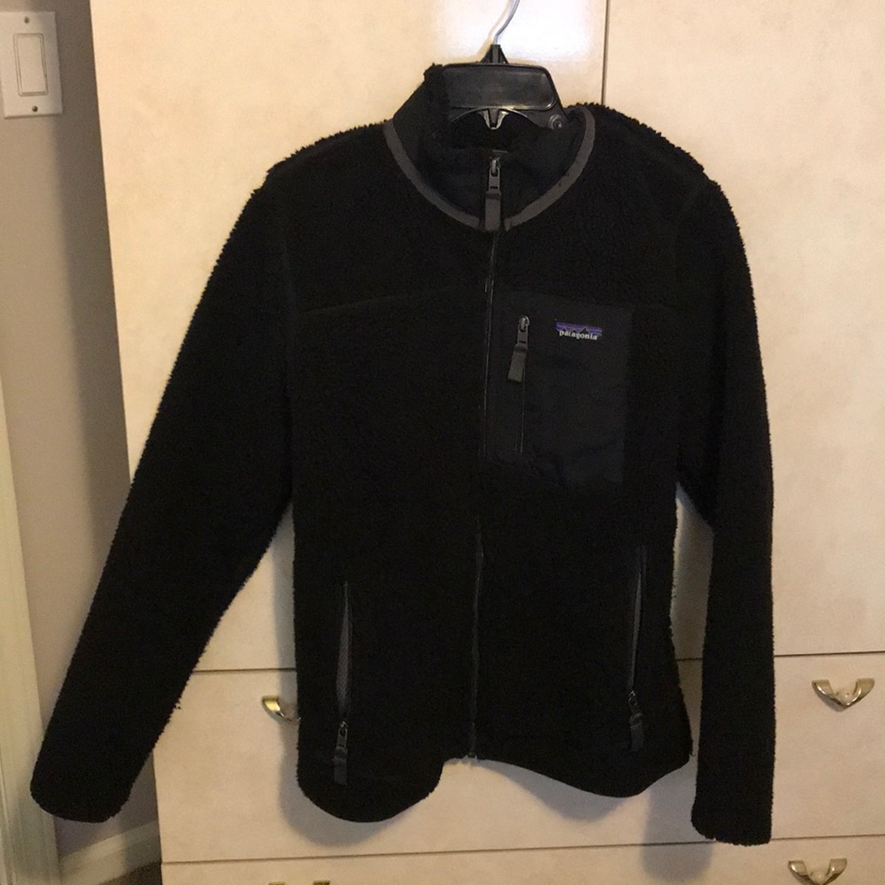 Patagonia fleece windproof jacket